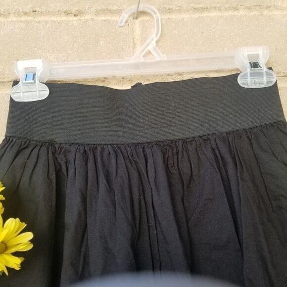 BlackPoppy Back.Cotton Skirt. Size S. - Picture 2 of 6